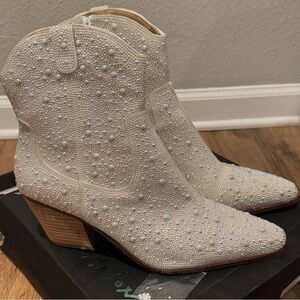 Betsy Johnson Sparkle Bootie